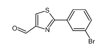 2-(3-溴苯基)噻唑-4-甲醛