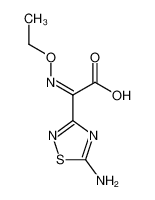 (Z)-2-(5-氨基-1，2，4-噻二唑-3-基)-2-乙氧亚氨基乙酸