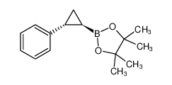 rel-4，4，5，5-四甲基-2-[(1R，2R)-2-苯基环丙基]-1，3，2-二氧杂硼杂环戊烷