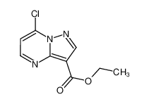 7-氯吡唑并[1，5-a]嘧啶-3-羧酸乙酯