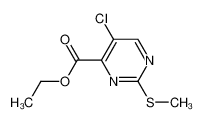 5-氯-2-(甲硫基)嘧啶-4-羧酸乙酯