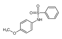 N-(4-甲氧基苯基)苯磺酰胺