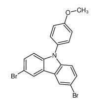 3,6-二溴-9-(4-甲氧基苯基)-9H-咔唑