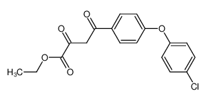 4-(4-(4-氯苯氧基)苯基)-2，4-二氧代丁酸乙酯
