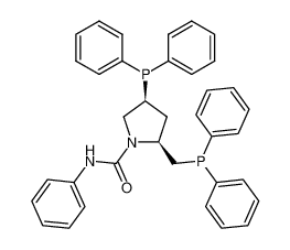 (2S，4S)-4-(二苯基膦基)-2 - ((二苯基膦基)甲基)-N-苯基吡咯烷-1-甲酰胺