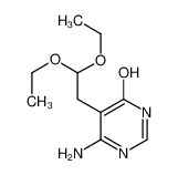 6-氨基-5-(2，2-二乙氧基乙基)-4-羟基嘧啶