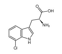 (S)-2-氨基-3-(7-氯-1H-吲哚-3-基)丙酸