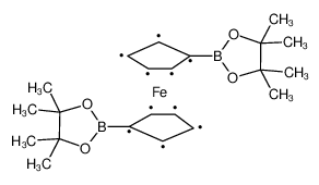1,1'-双(4,4,5,5-四甲基-1,3,2-二氧杂戊硼烷-2-基)二茂铁