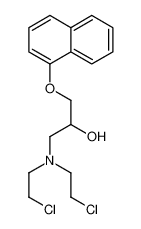 1-(双(2-氯乙基)氨基)-3-(萘-1-基氧基)丙-2-醇