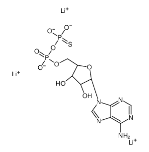 腺苷5`-[Β-硫代]二磷酸三锂盐