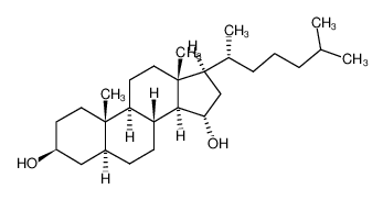 5α-cholestane-3β,15α-diol