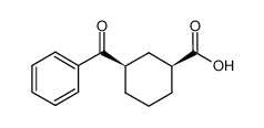 顺式-3-苯甲酰基环己烷-1-羧酸