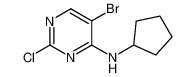 5-溴-2-氯-N-环戊基-4-嘧啶胺