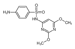 4-氨基-N-(2，6-双(甲氧基-d3)嘧啶-4-基)苯磺酰胺