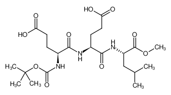 叔丁氧羰基-谷氨酰-谷氨酰-亮氨酸甲酯