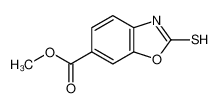 2-疏基苯并[D]恶唑-6-羧酸甲酯