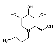 (2R,3R,4R,5S)-1-丁基-2-(羟甲基)哌啶-3,4,5-三醇