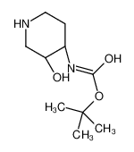 ((3R，4R)-3-羟基哌啶-4-基)氨基甲酸叔丁酯