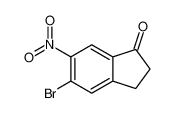 5-溴-6-硝基-2,3-二氢-1H-茚-1-酮