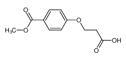 3-(4-(甲氧基羰基)苯氧基)丙酸