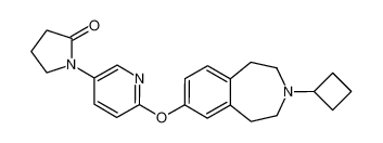 1-(6-((3-CYCLOBUTYL-2，3，4，5-TETRAHYDRO-1H-BENZO[D]AZEPIN-7-YL)OXY)PYRIDIN-3-YL)PYRROLIDIN-2-ONE