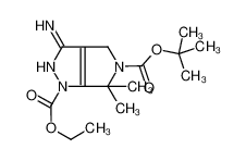 5-叔丁基-1-乙基-3-氨基-6-2，6-二甲基吡咯并[3，4-c]吡唑-1，5(4H，6H)-二羧酸二乙酯