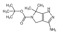 3-氨基-6，6-二甲基吡咯并[3，4-c]吡唑-5(1H，4H，6H)-羧酸叔丁酯