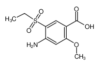 4-氨基-5-(乙基磺酰基)-2-甲氧基苯甲酸
