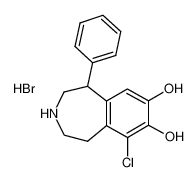 (±)-6-氯-7，8-二羟基-1-苯基-2，3，4，5-四氢-1H-3-苯扎嗪氢溴化物