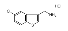 (5-氯-1-苯并噻吩-3-基)甲胺