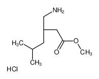 (S)-3-(氨基甲基)-5-甲基己酸甲酯盐酸盐