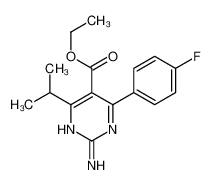 4-(4-氟苯基)-6-异丙基-2-氨基-嘧啶-5-羧酸乙酯