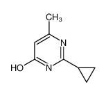 2-环丙基-6-甲基嘧啶-4-酚