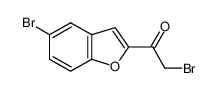 2-溴-1-(5-溴苯并呋喃-2-基)乙酮