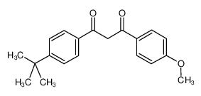 1-(4-叔丁基苯基)-3-(4-甲氧基苯基)-1,3-丙二酮