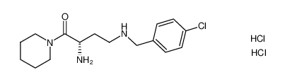 (S)-2-氨基-4-((4-氯苄基)氨基)-1-(哌啶-1-基)丁-1-酮二盐酸盐