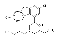 α-(二正丁胺甲基)-2,7-二氯芴-4-甲醇