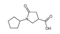 1-环戊基-5-氧代吡咯烷-3-羧酸