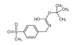 N-Boc-4-甲砜基苄胺