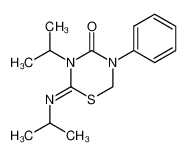 3-异丙基-2-(异丙基亚胺基)-5-苯基-1，3，5-噻二嗪-4-酮