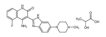 多韦替尼乳酸盐