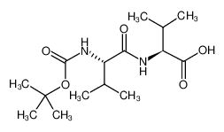 (S)-2-((S)-2-((叔丁氧羰基)氨基)-3-甲基丁酰胺基)-3-甲基丁酸