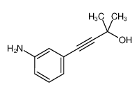 4-(3-氨苯基)-2-甲基-3-丁炔-2-醇