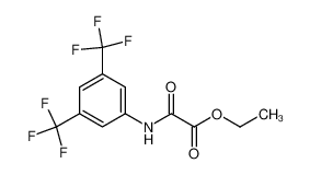 2-(3，5-二(三氟甲基)苯胺)-2-氧代乙酸乙酯
