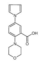 2-吗啉代-5-(1H-吡咯-1-基)苯甲酸