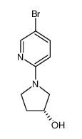 (R)-1-(5-bromo-pyridin-2-yl)-pyrrolidin-3-ol