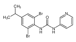 1-(2,6-二溴-4-异丙基苯基)-3-(吡啶-3-基)脲