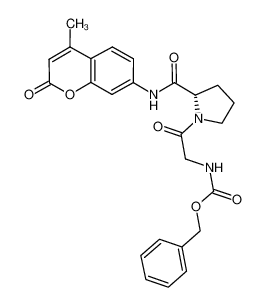 N-CBZ-甘氨酰-L-脯氨酸7-氨基-4-甲基香豆素