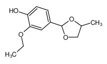 2-乙氧基-4-(4-甲基-1,3-二氧杂戊环-2-基)苯酚