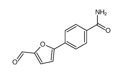 4-(5-Formylfuran-2-yl)benzamide